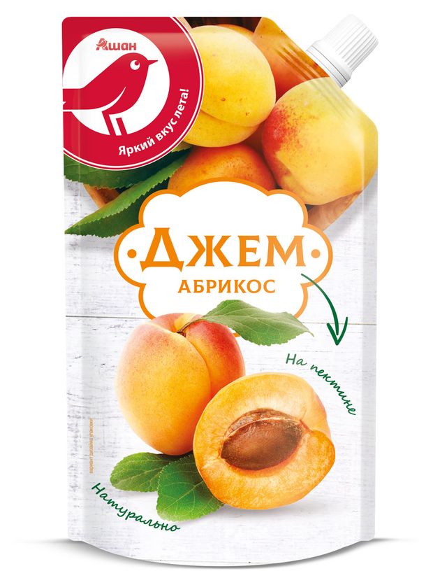 Джем Красная птица абрикосовый, 270 г