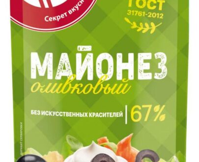Майонез Красная птица Оливковый 67%, 400 мл