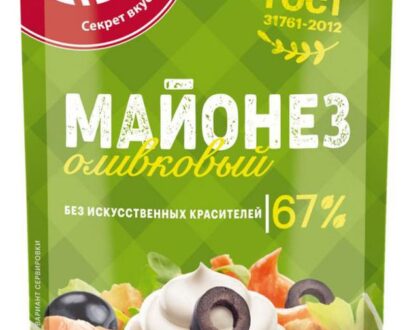 Майонез Красная птица Оливковый ГОСТ 67%, 750 мл