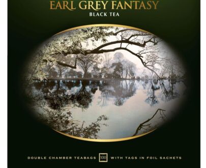 Чай черный Greenfield Earl Grey Fantasy с ароматом бергамота в пакетиках, 100х2 г