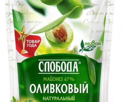 Майонез оливковый «Слобода» 67%, 800 мл