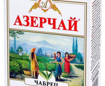 Чай черный «АЗЕРЧАЙ» с чабрецом, 100 г