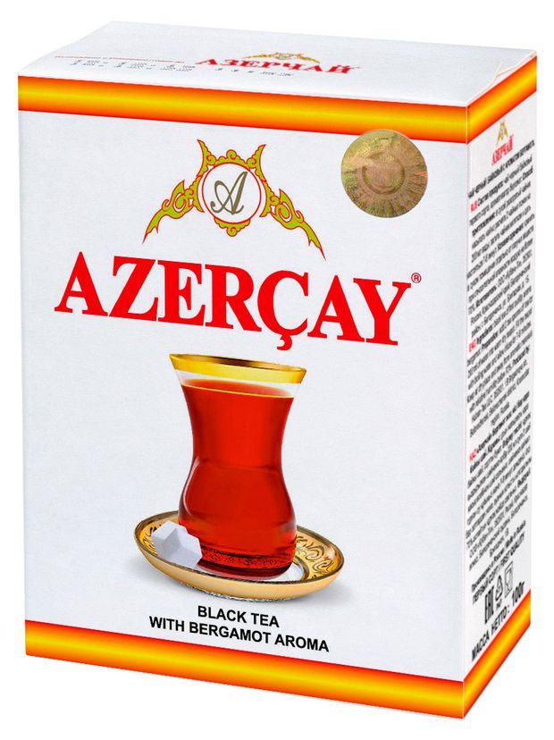 Чай черный «АЗЕРЧАЙ» с ароматом бергамота, 100 г
