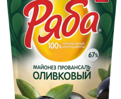 Майонез «Ряба» Оливковый 67%, 330 г