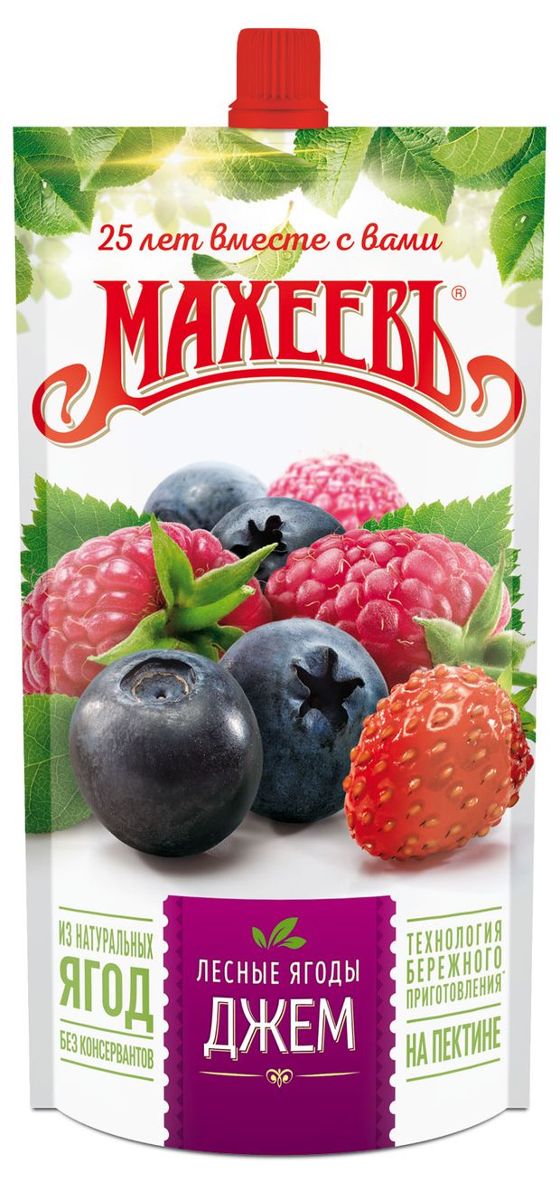Джем «МАХЕЕВЪ» Лесные ягоды, 300 г арт. 181283