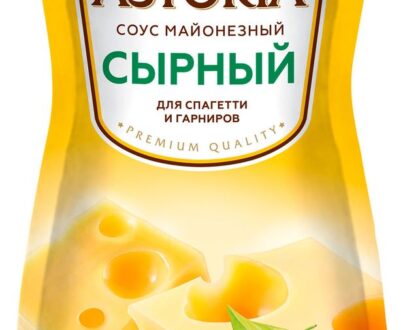 Соус майонезный Astoria Сырный для спагетти и гарниров 42%, 233 мл