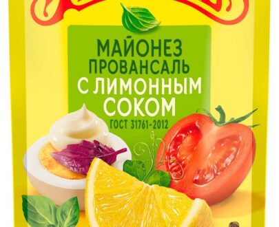 Майонез «Махеевъ» Провансаль с лимонным соком 50,5% охлажденный, 770 г