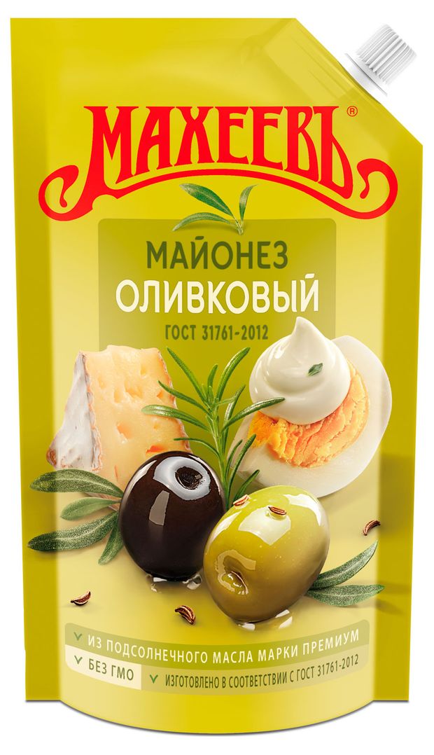 Майонез оливковый «МАХЕЕВЪ» 67%, 380 г