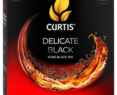 Чай черный Curtis Delicate Black мелколистовой, 100 пакетиков